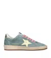 Golden Goose Suede Ball Star Sneakers In Blue
