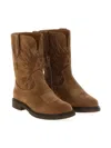 Golden Goose Wish Star Boots In Brown