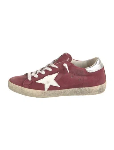 Pre-owned Golden Goose Suede Colorblock Pattern Sneakers