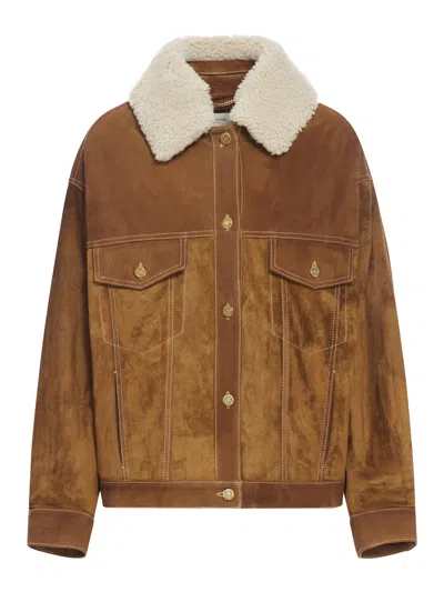 GOLDEN GOOSE SUEDE JACKET