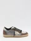 Golden Goose Suede Leather Sneakers In Multi