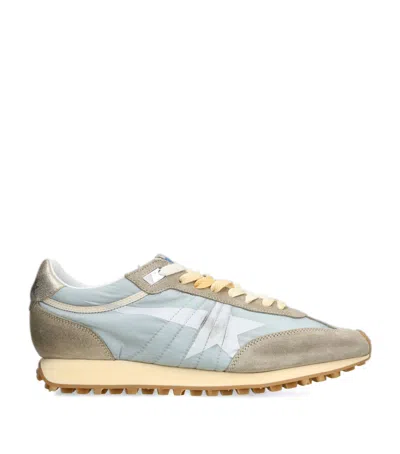 GOLDEN GOOSE SUEDE MARATHON RUNNER SNEAKERS