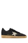 Golden Goose Suede Panelled Sneakers In Black