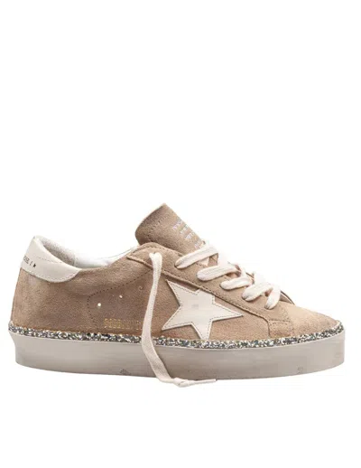 Golden Goose Suede Sneakers In Brown