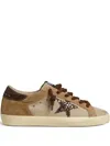Golden Goose Suede Sneakers In Brown
