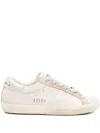Golden Goose Suede Sneakers In Silver