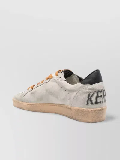 Golden Goose Suede Star Patch Flat Sole Sneakers