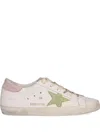 Golden Goose Suede Star Super Star Trainers In White