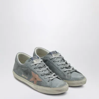 Golden Goose Grey Suede Super-star Low-top Sneaker Women In Gray