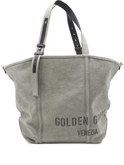 GOLDEN GOOSE SUEDE TOTE BAG