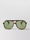 Golden Goose Sunglasses With Curved Tips And Double Bridge