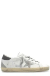 Golden Goose White Low Top Sneakers With Star Patch