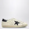 Golden Goose Superstar Sneakers In Beige Leather