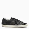 Golden Goose Textured Star Design Sneakers With Sparkling Accents