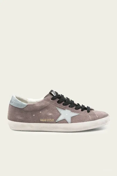 Golden Goose Super-star Cinder Suede Leather Men Sneaker In Multi