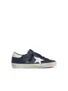 Golden Goose 'super-star Classic' Black Leather Sneakers