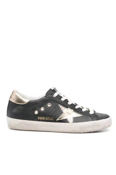 Golden Goose Super Star Classic Low-top Sneakers In Black