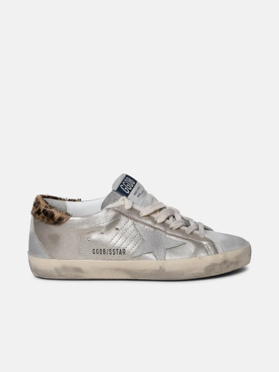 Golden Goose 'super-star Classic' Silver Leather Sneakers