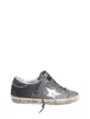 Golden Goose Deluxe Brand Women Super-star Classic With List Low-top Sneakers With Sequins In Multi