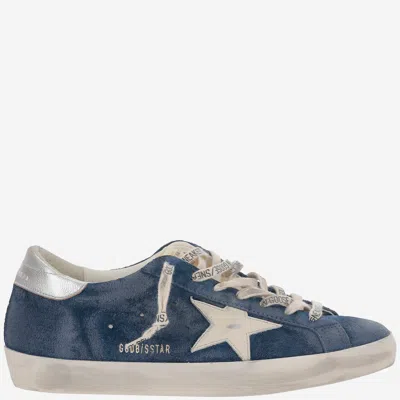 Golden Goose Super Star Classic Sneakers In Blue