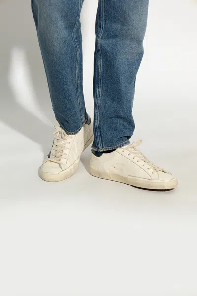 Golden Goose ‘super-star Classic' Sneakers In Cream