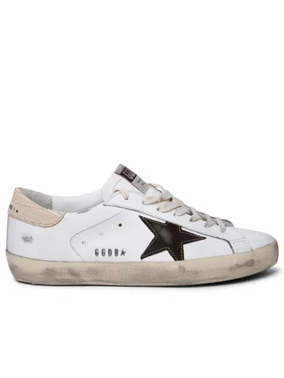 Golden Goose 'super-star Classic' White Leather Sneakers Man