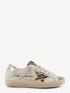 Golden Goose Deluxe Brand Women Super-star Classic With List Leather Low-top Sneakers In White