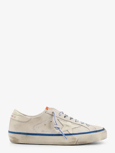 GOLDEN GOOSE SUPER STAR CLASSIC WITH LIST LEATHER SNEAKERS