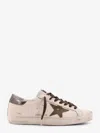 Golden Goose White Lace Up Sneakers