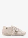 Golden Goose Deluxe Brand Women Super-star Classic With List Low-top Leather Sneakers With Used Effe