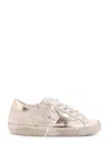 Golden Goose Deluxe Brand Women Super-star Classic With List Low-top Leather Sneakers With Used Effe