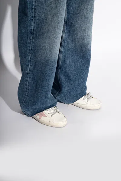 Golden Goose ‘super Star Classic With List' Sneakers In White