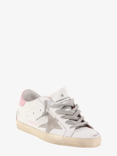 GOLDEN GOOSE SUPER-STAR CLASSIC WITH SPUR LOW-TOP LEATHER SNEAKERS