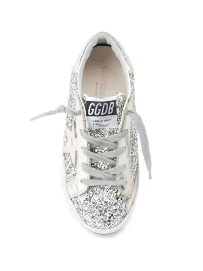 Golden Goose Kids' Super-star Glitter Sneaker In Multi
