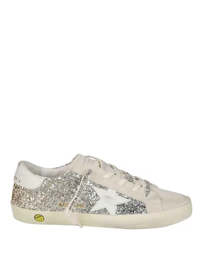 Golden Goose Kids' Zapatillas - Beis In Silver