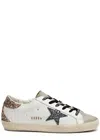 Golden Goose Leather Super-star Sneakers In White