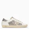 GOLDEN GOOSE GOLDEN GOOSE SUPER-STAR GLITTER/WHITE SNEAKER WOMEN