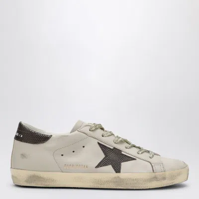 Golden Goose Super Star Gray Brown Star Sneaker