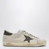 Golden Goose Star Detail Sneakers With Snakeskin Accents In Multicolor