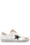 Golden Goose Deluxe Brand Women Super-star Classic With List Low-top Leather Sneakers In Milk Pink Blue