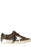 GOLDEN GOOSE SUPER STAR LACE-UP SNEAKERS