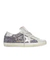 Golden Goose Lace-up Low-top Casual Shoes In Purple