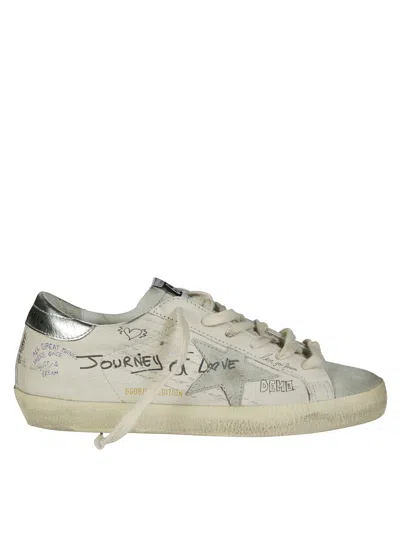 GOLDEN GOOSE GOLDEN GOOSE SUPER STAR LAMINATED LEATHER