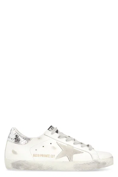Golden Goose Super-star Leather Low-top Sneakers In Multi