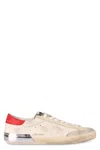 Golden Goose Round Toe Low-top Sneakers In White
