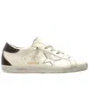 Golden Goose 20mm Super-star Leather Sneakers In White