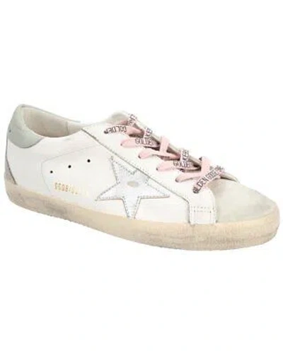 Pre-owned Golden Goose Super Star Leather Sneaker Women's 36 In White