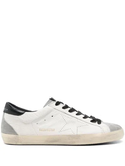 GOLDEN GOOSE GOLDEN GOOSE SUPER-STAR LEATHER SNEAKERS