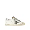 Golden Goose Deluxe Brand White Leather Super Star Classic Sneakers