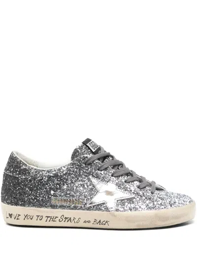 GOLDEN GOOSE GOLDEN GOOSE SUPER-STAR LEATHER SNEAKERS